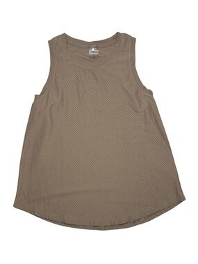 Calia Brown Renew Tank Top Size Medium
